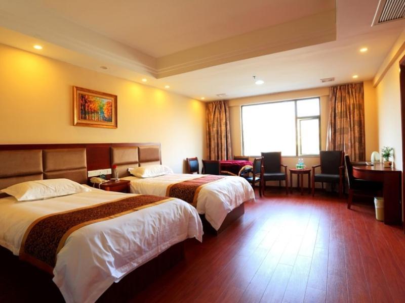 Greentree Inn Jiangxi Jiujiang Railway Station Front Hongxiang Business Hotel Exterior foto