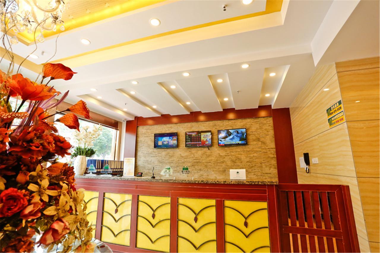 Greentree Inn Jiangxi Jiujiang Railway Station Front Hongxiang Business Hotel Exterior foto